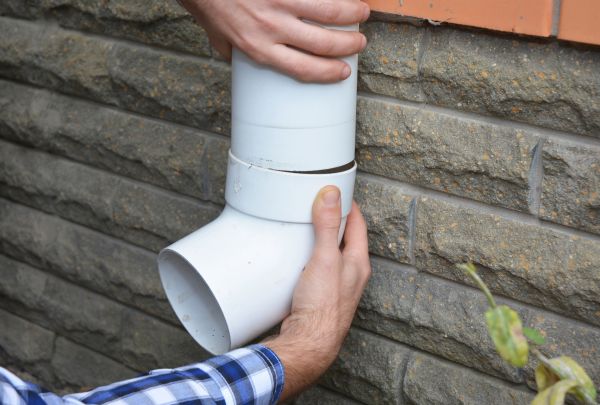 Drainage Downspout Repair in Jackson