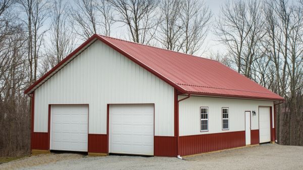Barn Downspout Repair in Jackson