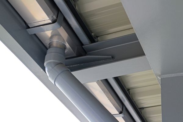 PVC Downspout Installation in Jackson
