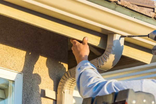 Aluminum Rain Gutter Service in Jackson