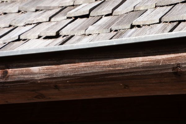 Wood Rain Gutter Installation in Jackson